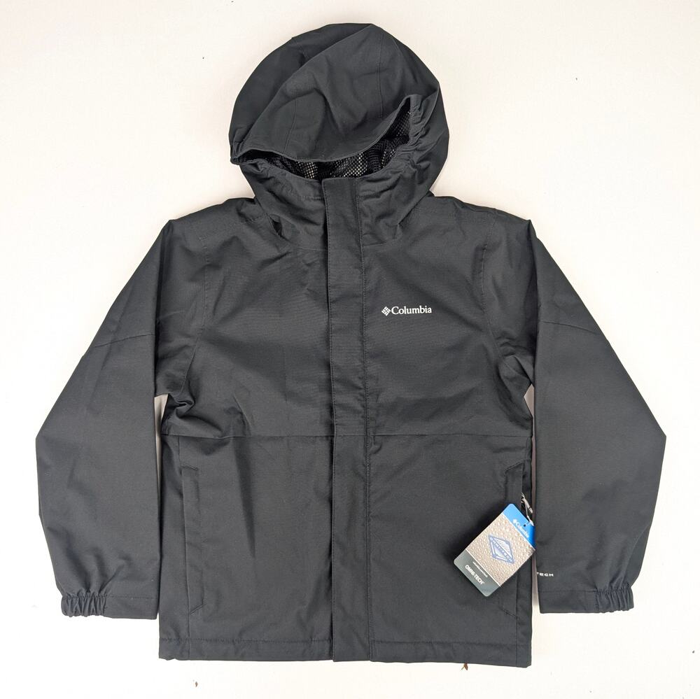 Columbia Youth XS Hikebound II Windbreaker Jacket - Black